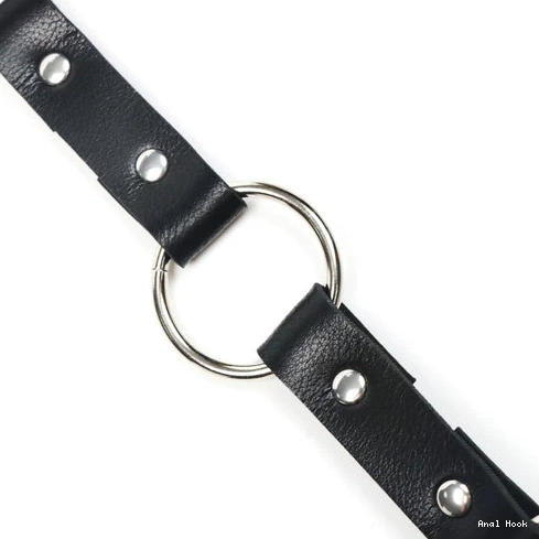 Anal and Hook EverydayUse Collar Kinky Leash 5853 with 0630